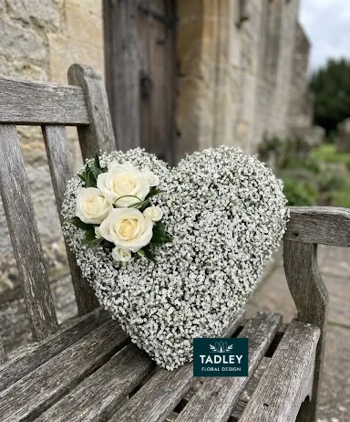 Gypsophila Heart