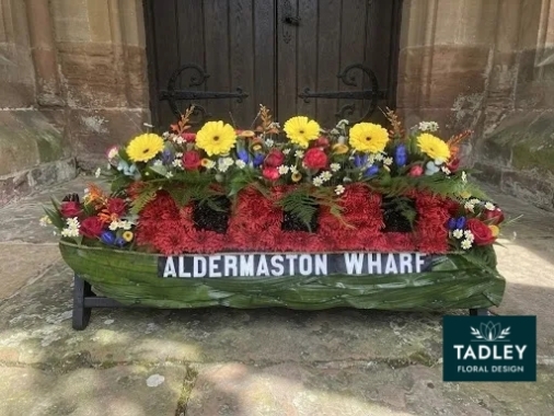 Canal Boat Bespoke Floral Tribute